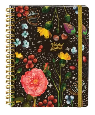 VJ DEFTER SERT KAPAK SPİRALLİ 17x24 Cm. 90 Gr. 96 YP. KARELİ 123-0074
