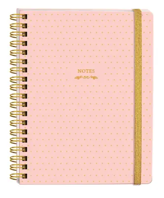 VJ DEFTER SERT KAPAK SPİRALLİ 17x24 Cm. 90 Gr. 96 YP. KARELİ 123-0078