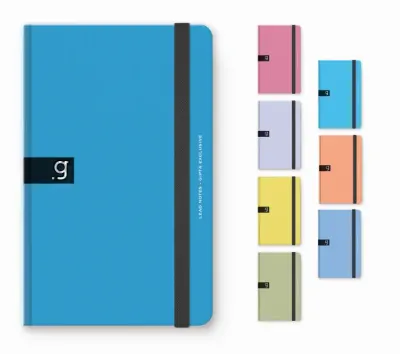 GIPTA DEFTER LEAD NOTES 17x24 İP DİKİŞ SERT KAPAK 96 YP. KARELİ 6981