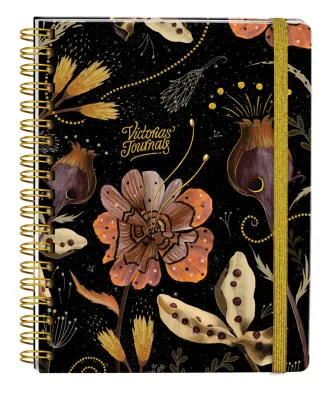 VJ DEFTER SERT KAPAK SPİRALLİ 17x24 Cm. 90 Gr. 96 YP. KARELİ 123-0073