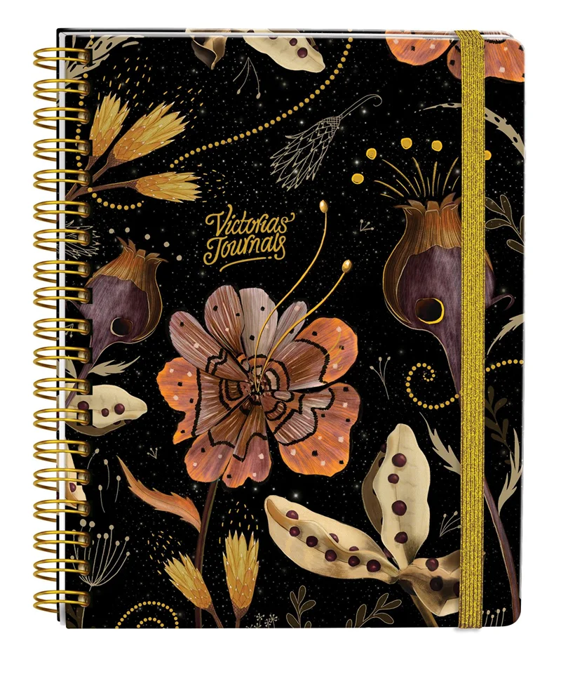 VJ DEFTER SERT KAPAK SPİRALLİ 17x24 Cm. 90 Gr. 96 YP. KARELİ 123-0073