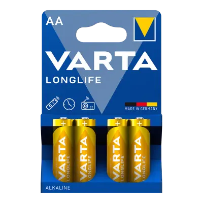VARTA ALKALİN LL AA 4 LÜ 4106101414