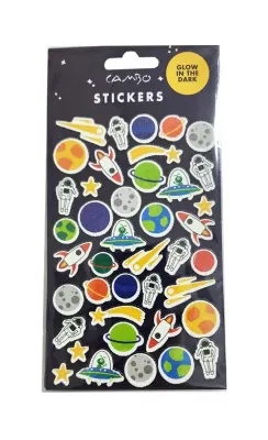 BU-BU EVA STICKER FOSFOR GEZEGEN BUBU-CAS-01-026