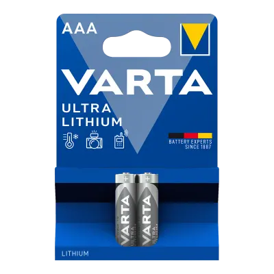 VARTA LİTYUM 2'Lİ İNCE AAA