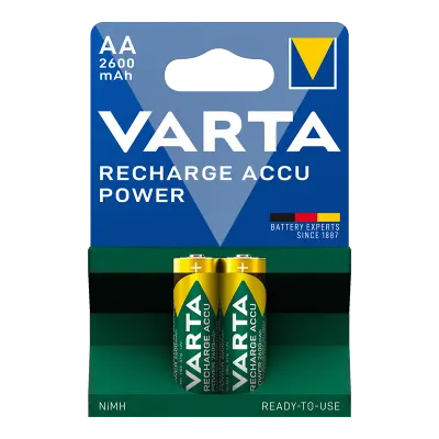 VARTA ŞARJLI  2600MH 2'Lİ KALEM AA