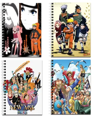 TAROS DEFTER A4 ANIME KARELİ SPİRALLİ 7007
