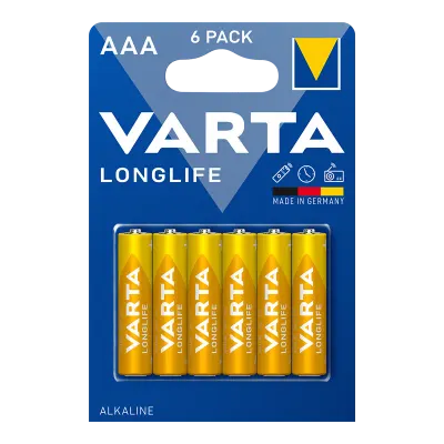 VARTA ALKALİN LL AAA 6 LI