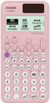 CASIO HESAP MAKİNESİ BİLİMSEL FX-991CW-PK-W-DT PEMBE