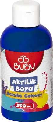 BU-BU AKRİLİK BOYA 250 GR. F.MAVİ BUBU-AKR015