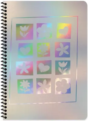 KESKİN DEFTER NANO A4 SPİRALLİ PP KAPAK 80 YP. KARELİ 335712