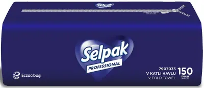 SELPAK V KATLI HAVLU PREMIUM 150 Lİ 3,66 KG (KOLİ=150 Lİ x 15 PK ) 7907035