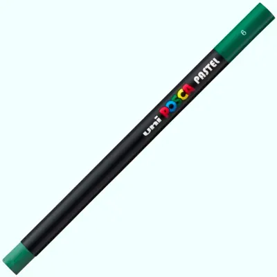 UNİ PASTEL BOYA POSCA YEŞİL KPA-100