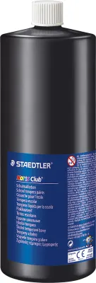 STAEDTLER TEMPERA BOYA NORIS CLUP 1000 ML SİYAH 8850-9