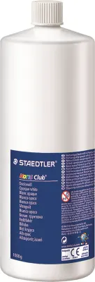 STAEDTLER TEMPERA BOYA NORIS CLUP 1000 ML OPAK BEYAZ 8856-0