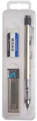 TOMBOW VERSATİL KALEM MONO GRAPH OKUL SETİ 0.7 ALTIN KUTULU T-SH-MG 06R7.K3