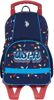 U.S POLO OKUL ÇANTASI ÇEKÇEKLİ TROLLEY PLTRL24156