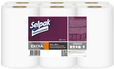 SELPAK SENSÖRLÜ HAVLU EXTRA 21 CM 135 MT 6 LI KOLİ 6.12 KG 7903331