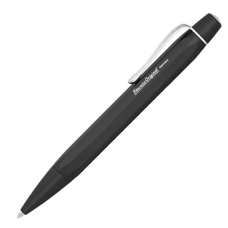KAWECO TÜKENMEZ KALEM AL SPORT ORIGINAL SİYAH KROM 10002210