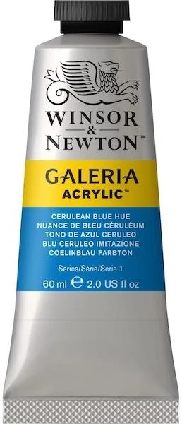 W&N AKRİLİK BOYA GALERIA 60 ML CERULEAN BLUE HUE 138 WN-2120138