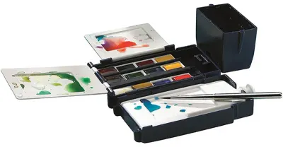W&N SULU BOYA COTMAN SET 12 x YARIM TABLET FIELD BOX - KIR TİPİ WN-0390639