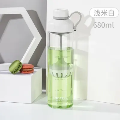 SHOTAY MATARA TRITAN 680 ML INFUSER (4 ASS.) SHT-ST-6637
