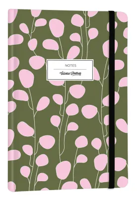 VJ DEFTER KARİZMA SERT KAPAK LASTİKLİ 14x20 Cm.. 80 Gr. KREM 96 YP. ÇİZGİLİ 3007