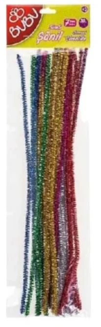 BU-BU ŞÖNİL SİMLİ 50CM 20'Lİ BUBU-SON004