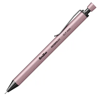 SCRIKSS OFFICE VERSATİL KALEM ICON-X METAL 0.7 PUDRA
