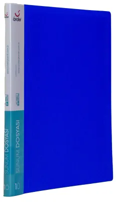 ÖNDER SUNUM DOSYASI PP A4 10 LU MAVİ 1010-1