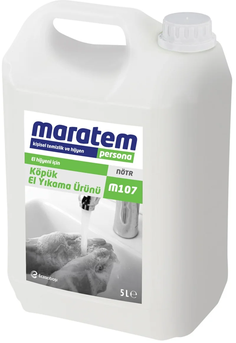 MARATEM M107 KÖPÜK EL YIKAMA ÜRÜNÜ 5L 9225127
