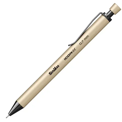 SCRIKSS OFFICE VERSATİL KALEM ICON-X METAL 0.7 BEJ