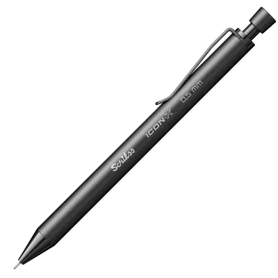 SCRIKSS OFFICE VERSATİL KALEM ICON-X METAL 0.5 MAT SİYAH