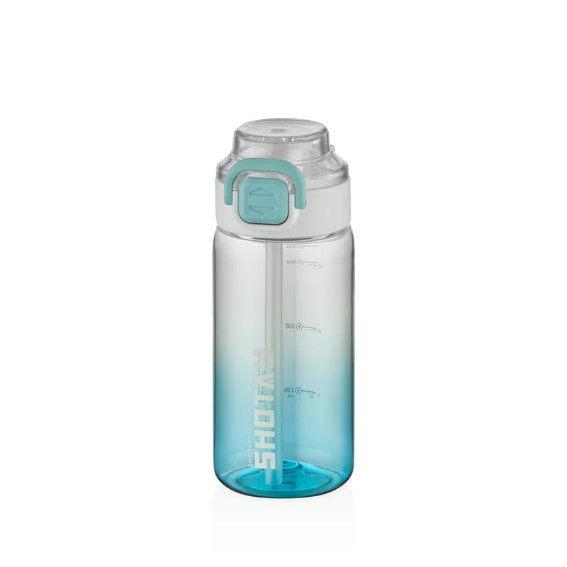 SHOTAY MATARA POLYCARBON 600 ML STRAW GRADIENT (4 ASS.) SHT-ST-7256