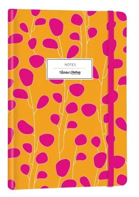 VJ DEFTER KARİZMA SERT KAPAK LASTİKLİ 9x14 Cm. 80 Gr. KREM 96 YP. ÇİZGİLİ 3008