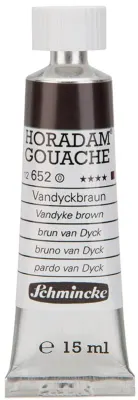 SCHMİNCKE HORADAM GOUACHE ARTİST GUAJ BOYA 15 ML SERİ 1 652 VANDYKE BROWN 12652006