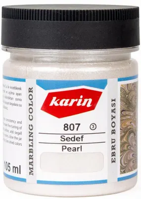 KARİN EBRU BOYASI 105 ML 807 SEDEF 61807105