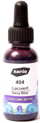 KARİN KOLAY EBRU BOYASI 30 ML 404 LACİVERT 61404030