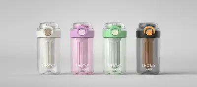 SHOTAY MATARA TRITAN  800 ML CUP COVER (4 ASS.) SHT-ST-7122