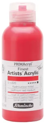 SCHMİNCKE PRİMACRYL ARTİST AKRİLİK BOYA 250 ML SERİ 3 320 CADMİUM RED MEDİUM 13320027