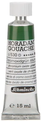 SCHMİNCKE HORADAM GOUACHE ARTİST GUAJ BOYA 15 ML SERİ 1 530 CHROMİUM OXİDE GREEN 12530006