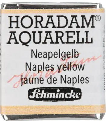 SCHMİNCKE HORADAM AQUARELL ARTİST SULU BOYA NAPLES YELLOW 1/2 TAB. 14229044