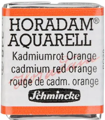 SCHMİNCKE HORADAM AQUARELL ARTİST SULU BOYA CADMİUM RED ORANGE 1/2 TAB. 14348044