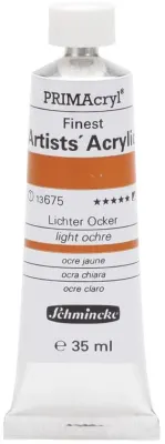 SCHMİNCKE PRİMACRYL ARTİST AKRİLİK BOYA 35 ML SERİ 1 675 LİGHT OCHRE 13675009