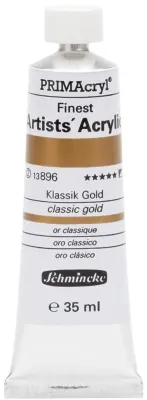 SCHMİNCKE PRIMACRYL ARTİST AKRİLİK BOYA 35 ML SERİ 2 896 CLASSİC GOLD 13896009
