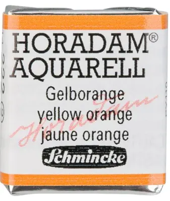 SCHMİNCKE HORADAM AQUARELL ARTİST SULU BOYA YELLOW ORANGE 1/2 TAB. 14222044