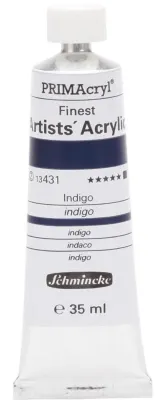 SCHMİNCKE PRİMACRYL ARTİST AKRİLİK BOYA 35 ML SERİ 2 431 INDİGO 13431009