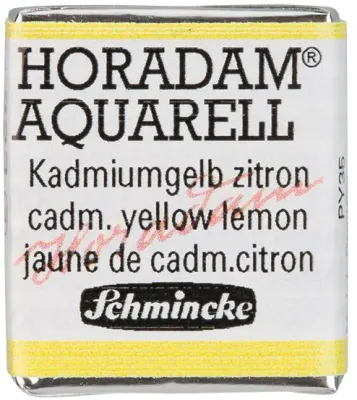 SCHMİNCKE HORADAM AQUARELL ARTİST SULU BOYA CADMİUM YELLOW LEMON 1/2 TAB. 14223044