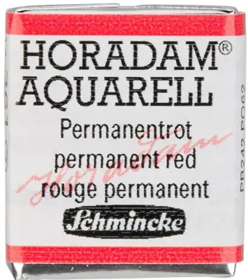 SCHMİNCKE HORADAM AQUARELL ARTİST SULU BOYA PERMANENT RED 1/2 TAB. 14361044
