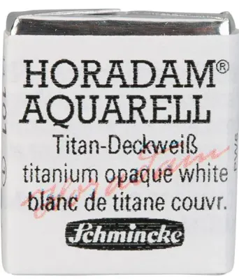 SCHMİNCKE HORADAM AQUARELL ARTİST SULU BOYA TİTANİUM-OPAQUE WHİTE 1/2 TAB. 14101044