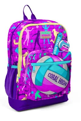 YAYGAN CORAL HIGH SIRT ÇANTA 23761